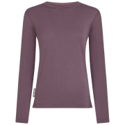 Camiseta funcional de mujer Icebreaker W Mer 150 Ace LS Tee violeta/gris Grey Plum