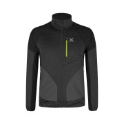 Sudadera de hombre Montura Thermal Grid 2 Maglia negro BLACK/VERDE LIME