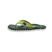 Chanclas de mujer Gumbies Lime Hibiscus