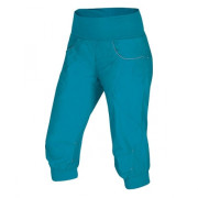 Pantalones de tres cuartos para mujer Ocún Noya Shorts azul claro EnamelBlue