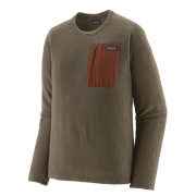 Sudadera de hombre Patagonia M's R1 Air Crew marrón Marlow Brown