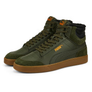 Calzado de hombre Puma Shuffle Mid Fur verde green