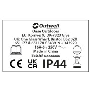 Cable alargador Outwell Corvus CEE Cable 15 m