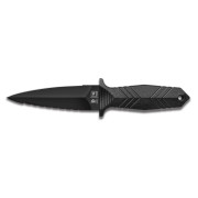 Cuchillo TB OUTDOOR Protecteur Black Boot Knife Kydex Sheath negro