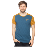 Camiseta de hombre Chillaz Haidi Land Rope azul dark blue / curry