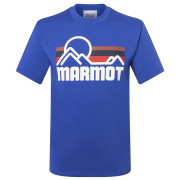 Camiseta de hombre Marmot Coastal Tee SS azul Trail Blue