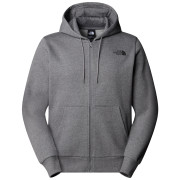 Sudadera de hombre The North Face M Simple Dome Full Zip Hoodie gris TNF MEDIUM GREY HEATHER