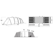 Tienda familiar Easy Camp Leka Twin 8