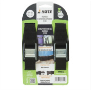 Correa Yate s kovovou sponou 2,5x200 negro