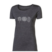 Camiseta de mujer Progress VINKA "TREES" gris