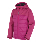 Chaqueta para niños Husky Swany K rojo dark magenta