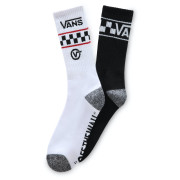 Calcetines de hombre Vans Stackton Stripe Crew blanco White