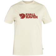 Camiseta de mujer Fjällräven Logo Tee W blanco Chalk White