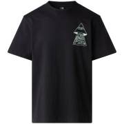 Camiseta de hombre The North Face M Mountain Play Relaxed Short Sleeve Tee-Graphic negro TNF BLACK