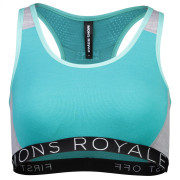 Sujetador Mons Royale Sierra Sports Bra (2020) azul claro Tropicana/GrayMarl