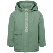 Chaqueta de invierno para niños Didriksons Talvi Kids Jkt 2 Dark Moss verde oscuro Dark Moss