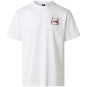 Camiseta de hombre The North Face Camping Relaxed Short Sleeve Tee-Graph blanco TNF WHITE