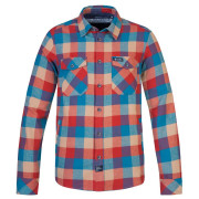 Camisa de hombre Rafiki Virage rojo/azul lagoon plaid