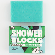 Gel de ducha Shower Blocks Solid Shower Gel - Pepper Mint verde