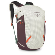 Mochila Osprey Transporter Zinch blanco/rojo mystery white/moody burgundy