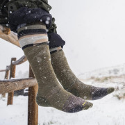 Calcetines de esquí Smartwool Snowboard Targeted Cushion Mountain Sunrise OTC