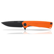 Navaja Acta non verba Z100 DLC/Plain Edge, G10 naranja Orange/Black