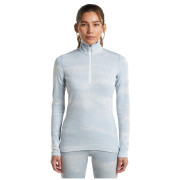 Camiseta funcional de mujer Icebreaker Women M 260 Tech Vertex LS HZ Chillwave