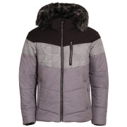 Chaqueta de invierno para hombre Alpine Pro Saptah gris/negro wild dove