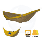 Hamaca Ticket to the moon Hammock original/double marrón Chocolate/Brown