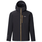 Chaqueta impermeable para hombre Regatta Birchdale II negro/amarillo Blk(WoodBrn)