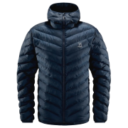 Chaqueta de hombre Haglöfs Sarna Mimic hood azul oscuro Tarn Blue