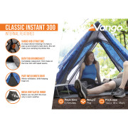 Tienda de campaña Vango Classic Instant 300