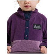 Sudadera para niños Didriksons Monte Kids Half Bu 6 Northen Purple