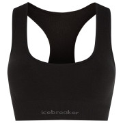 Sujetador Icebreaker Women Merino Blend 260 ZoneKnit™ Seamless Bra negro Black