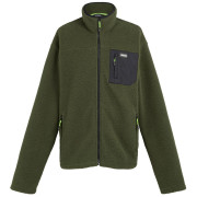 Sudadera funcional de hombre Regatta Frankie Borg Fleece khaki/negro Dark Khaki