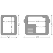 Nevera compresor Dometic CFX3 25l