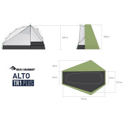 Tienda ultraligera Sea to Summit Alto TR1 Plus