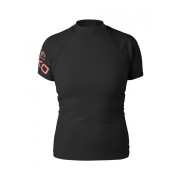 Camiseta funcional de mujer Hiko Shade Ultra kr.r negro