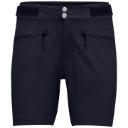 Pantalones cortos de mujer Norrona femund flex1 lightweight Shorts negro Caviar Black