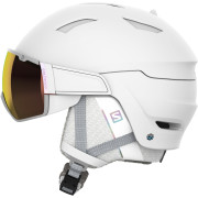 Casco de esquí para mujer Salomon Mirage White Ruby