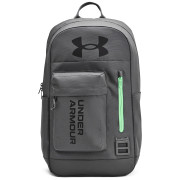 Mochila Under Armour Halftime Backpack gris oscuro Castlerock/MatrixGreen/Black