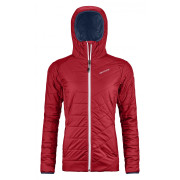 Chaqueta de mujer Ortovox Swisswool Piz Bernina Jacket W burdeos HotCoral
