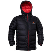 Chaqueta de plumón para hombre Warmpeace Alaskan negro black/mars red