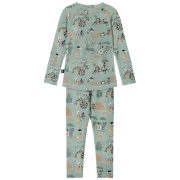 Ropa interior funcional para niños Reima Moomin Trivsam Airy Green verde Airy Green