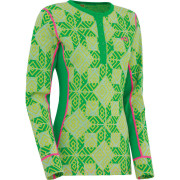 Camiseta de mujer Kari Traa Stjerna LS verde Grass