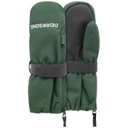 Manoplas de invierno para niños Didriksons Biggles Zip Mitten 9 verde Dark Moss