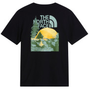 Camiseta de hombre The North Face M Pitch A Tent Relaxed Ss Tee negro TNF BLACK