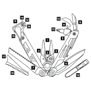 Multiherramienta Leatherman Signal Coyote Tan