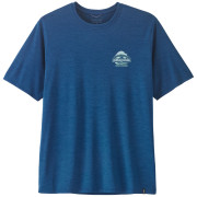 Camiseta de hombre Patagonia Men's Capilene Cool Daily Shirt - Great Waves azul Clement Blue - Light Clement Blue X-Dye