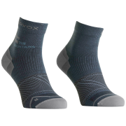 Calcetines de lana merino para mujer Ortovox Alpine Light Quarter Socks W azul/gris Dark Arctic Grey